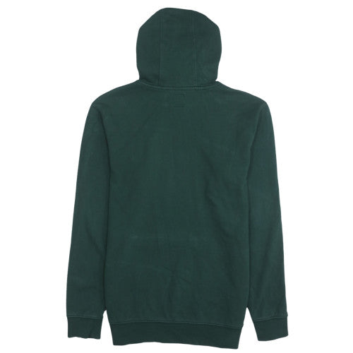 Vans Men's Green Pullover Hoodie Small Fleece Cotton Skate Style