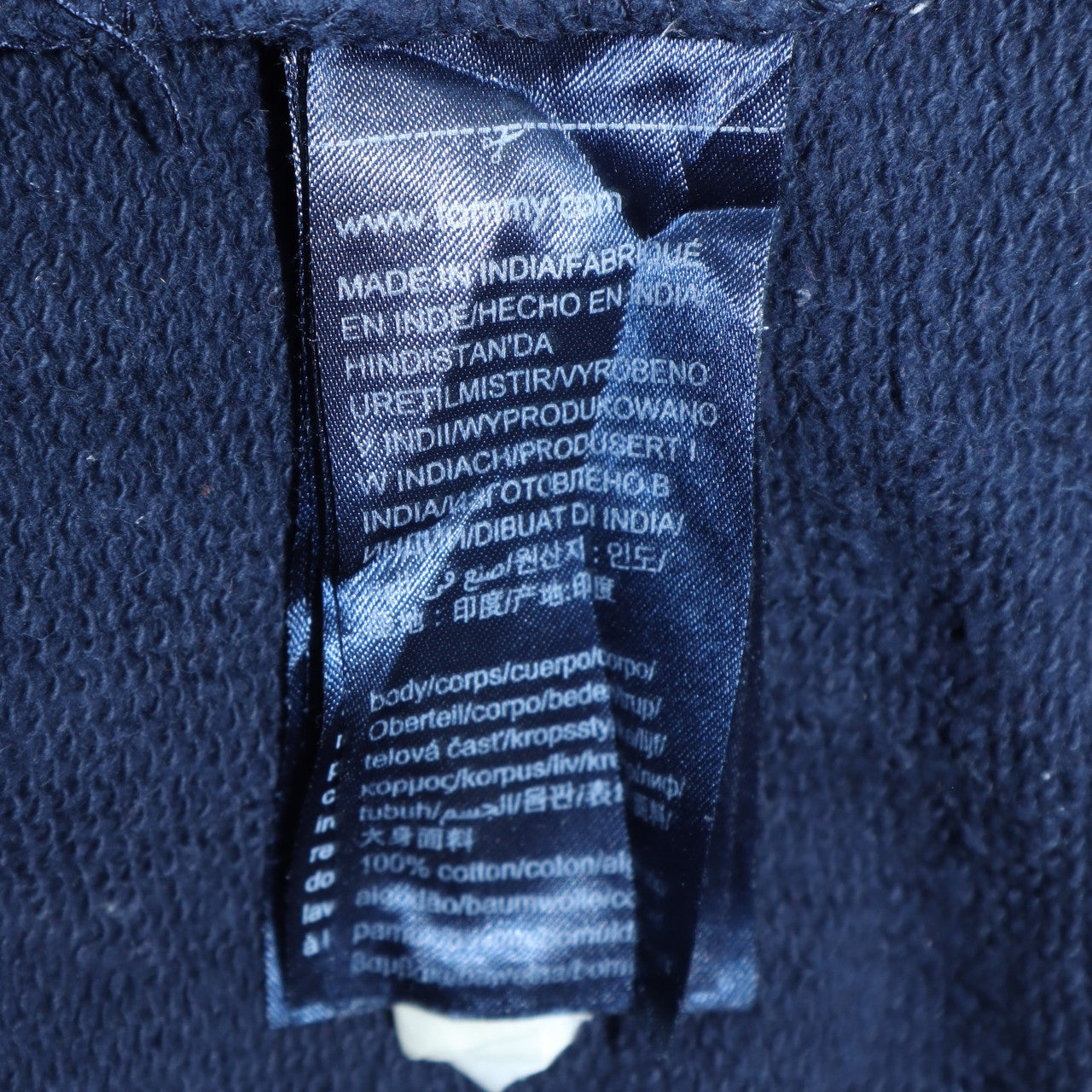 Tommy Hilfiger Men's Blue Logo Pullover Sweatshirt Size L