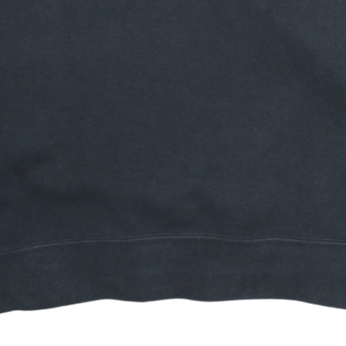 Adidas Womens Black Crew Neck Long Sleeve Sweatshirt Size 18