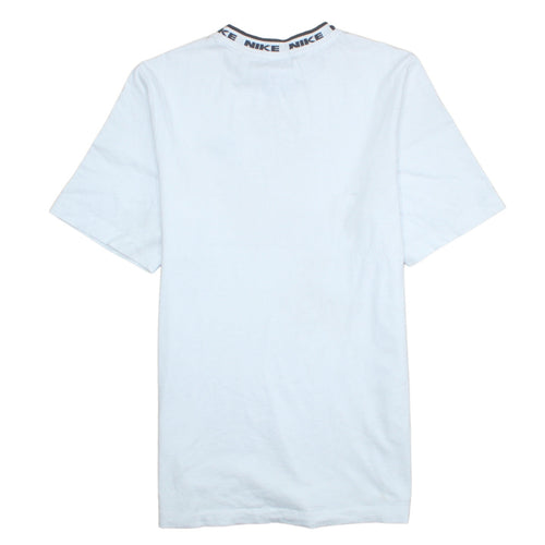Nike Men’s White Cotton Crew Neck Short Sleeve Sports T-Shirt Size S
