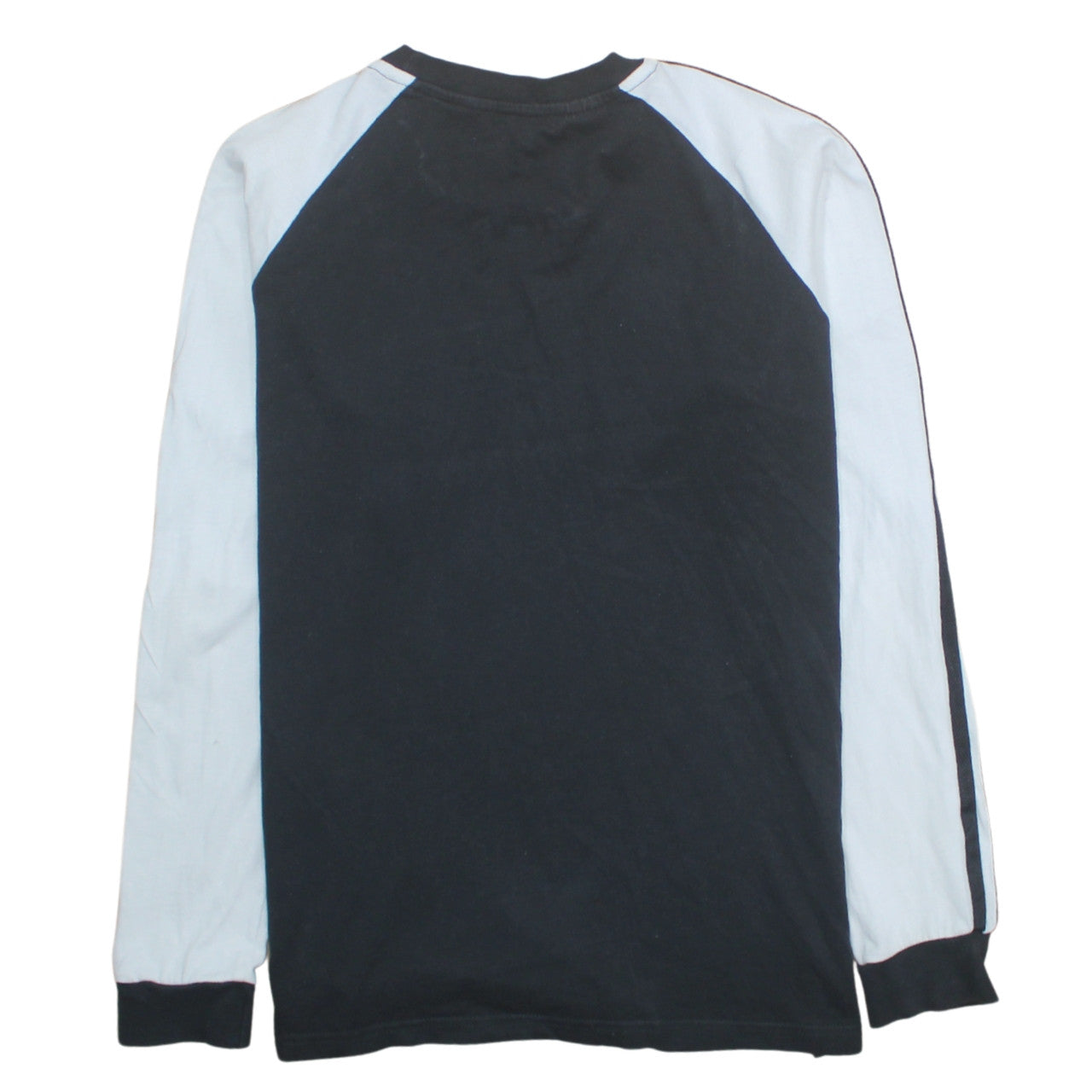 Adidas Mens Black Long Sleeve Crew Neck Pullover Sweatshirt Size L