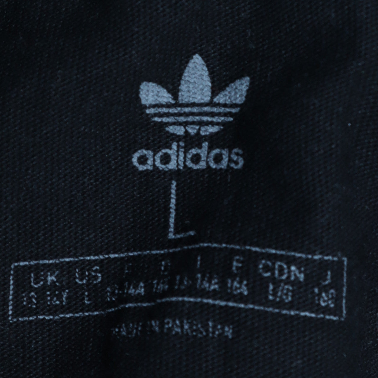 Adidas Mens Black Long Sleeve Crew Neck Pullover Sweatshirt Size L