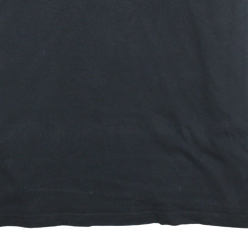 Adidas Mens Black Long Sleeve Crew Neck Pullover Sweatshirt Size L
