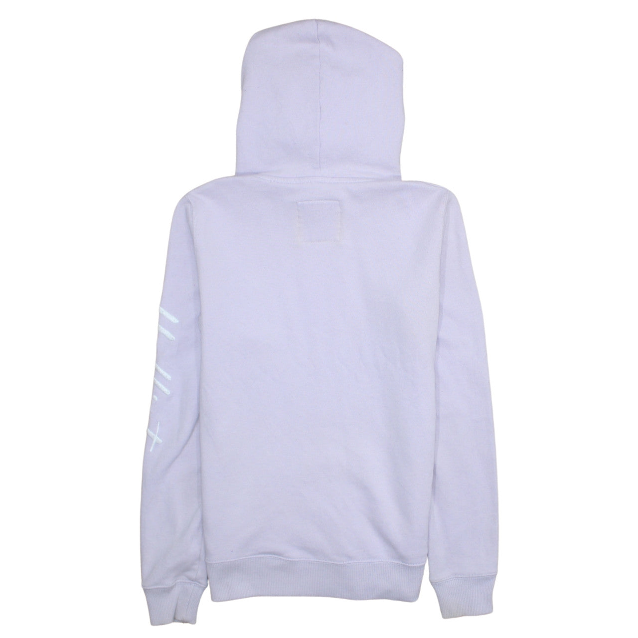 Hollister Women Purple Pullover Hoodie XS Cotton Blend Casual