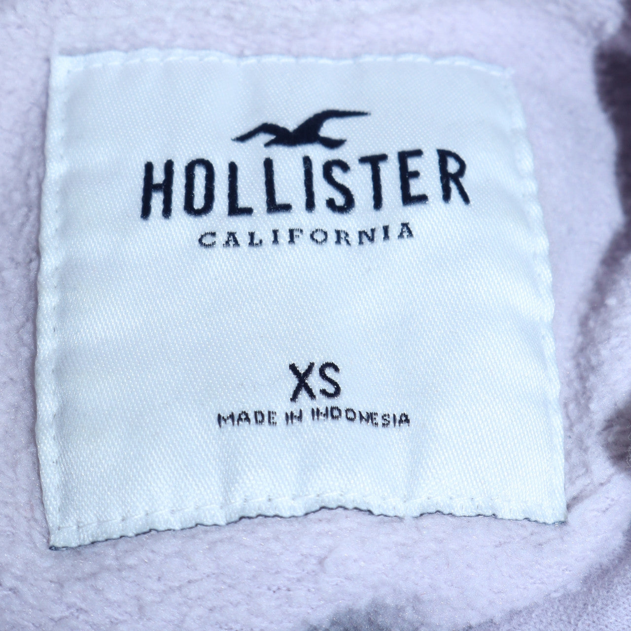 Hollister Women Purple Pullover Hoodie XS Cotton Blend Casual