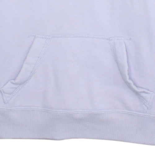Hollister Women Purple Pullover Hoodie XS Cotton Blend Casual