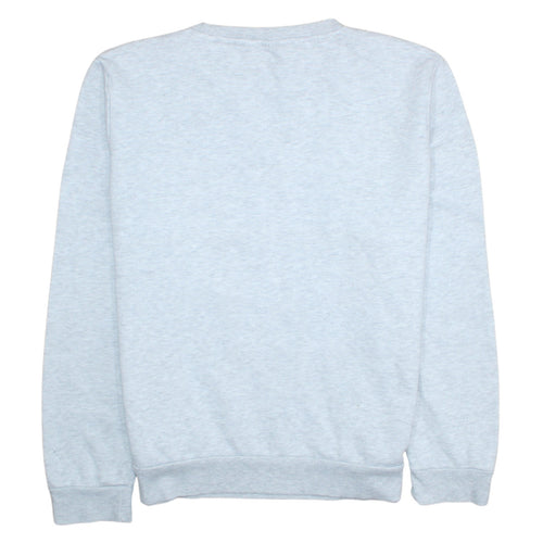 Disney Women Grey Minnie Mouse Print Pullover Sweatshirt UK 12/14