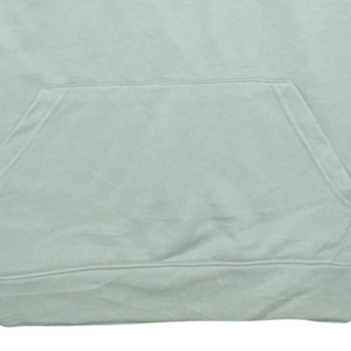 Champion Men's Green Pullover Hoodie Medium Logo Graphic Sweatshirt