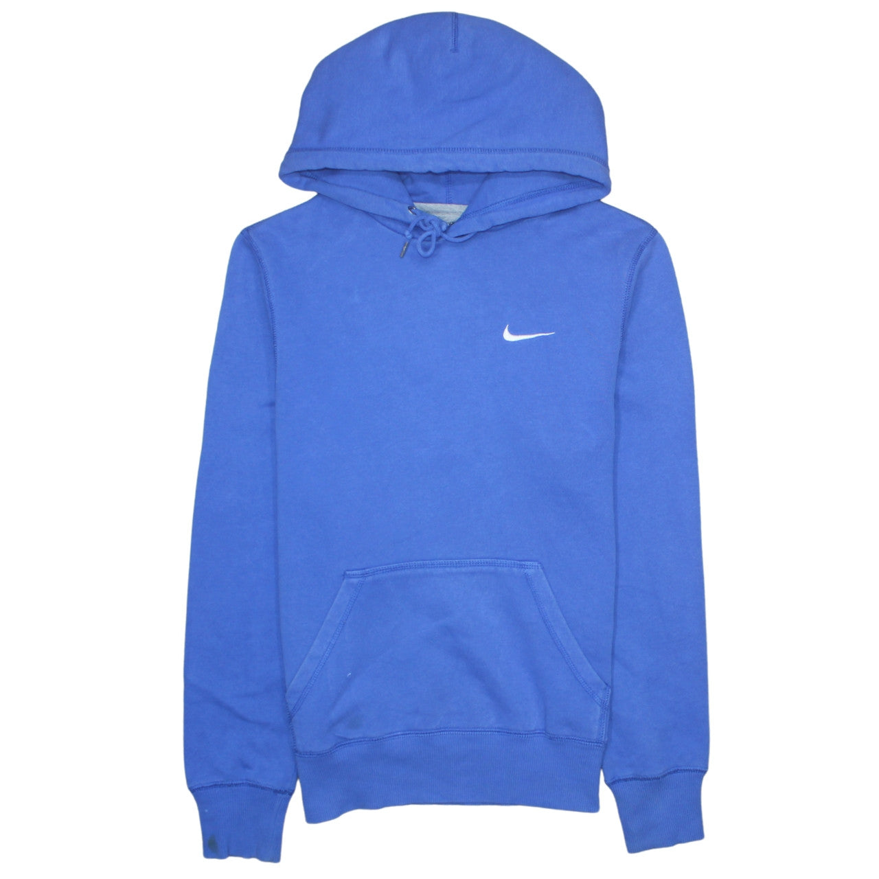 Nike Men's Blue Pullover Hoodie Small Regular Fit Fleece Sweatshirt