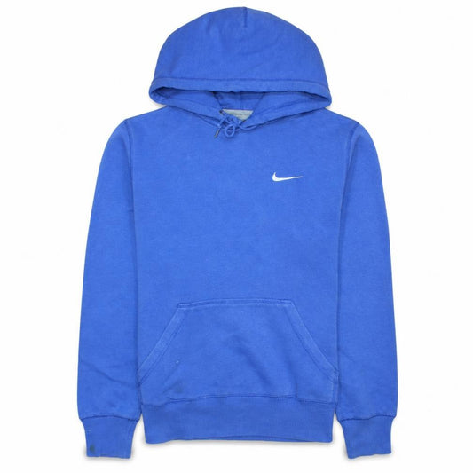 Nike Men's Blue Pullover Hoodie Small Regular Fit Fleece Sweatshirt