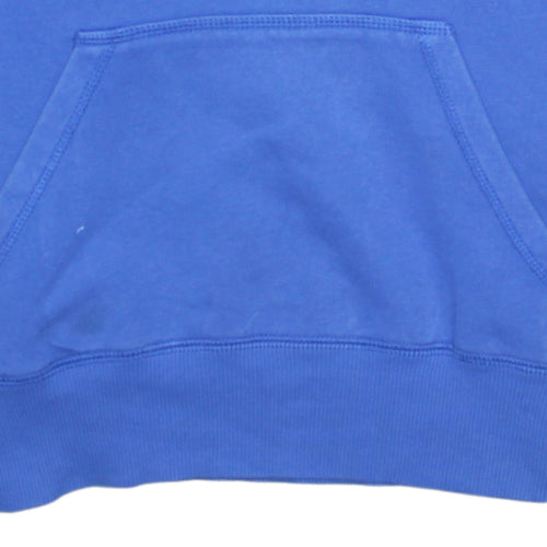 Nike Men's Blue Pullover Hoodie Small Regular Fit Fleece Sweatshirt