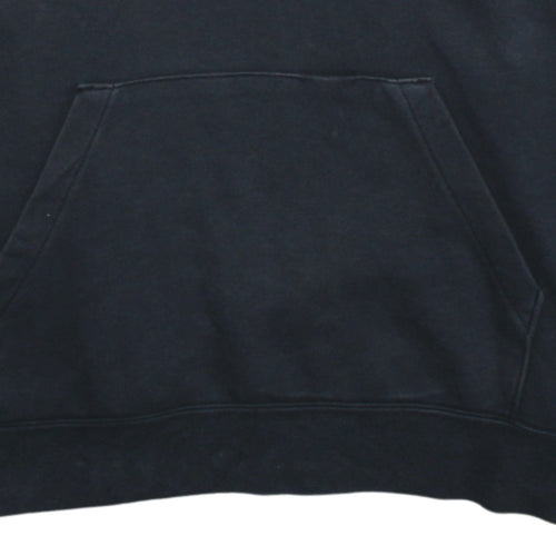 Nike Men's Black XL Pullover Hoodie with Logo Print