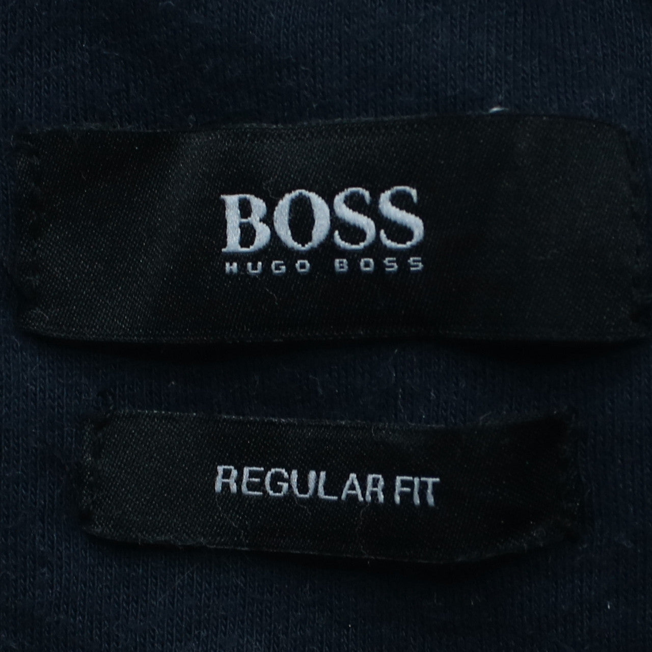 Hugo Boss Men's Navy Blue Full Zip Sweatshirt Regular Fit Size M