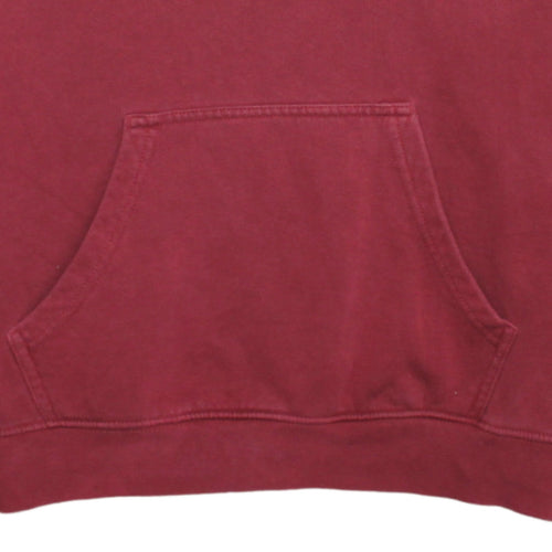 Champion Men's Red Pullover Hoodie Small Fleece Regular Fit