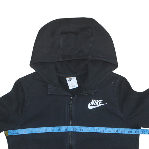 Nike Men's Black XL Full Zip Hoodie Sports Fleece Sweatshirt
