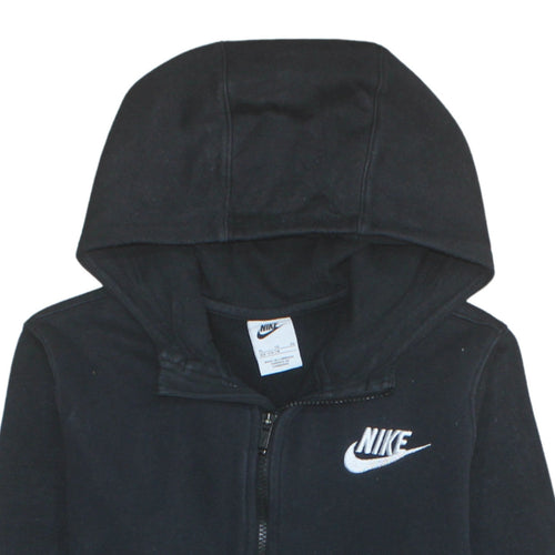 Nike Men's Black XL Full Zip Hoodie Sports Fleece Sweatshirt