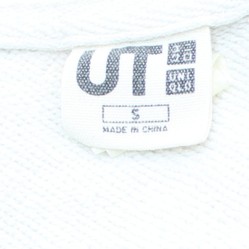 Uniqlo UT Disney Women's White Mickey Sweatshirt Size S