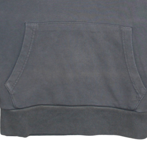 Levi's Men's Grey Pullover Hoodie M Logo Print Cotton Fleece