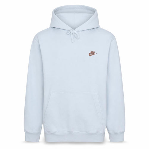 Nike Men's White Pullover Hoodie Small Fleece Sports Logo Sweatshirt