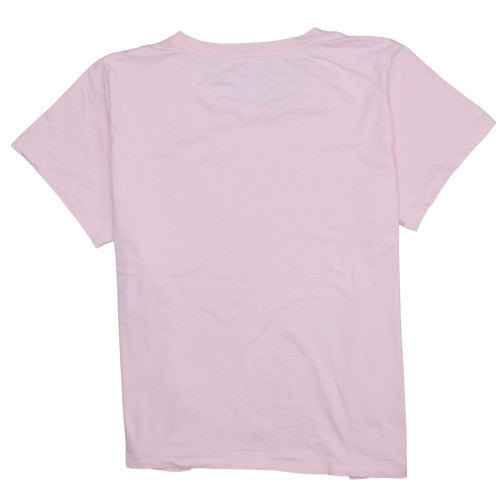 Levi's Women's Pink 3XL Basic Cotton Crew Neck T-Shirt
