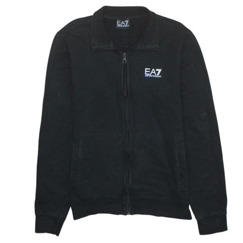 Emporio Armani EA7 Men's Black Full Zip Sweatshirt Size M