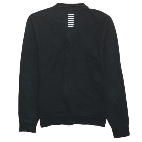 Emporio Armani EA7 Men's Black Full Zip Sweatshirt Size M