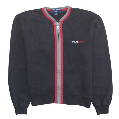 Polo Sport Ralph Lauren Men's Black Full Zip Sweatshirt M