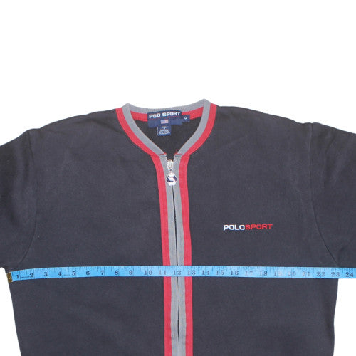 Polo Sport Ralph Lauren Men's Black Full Zip Sweatshirt M