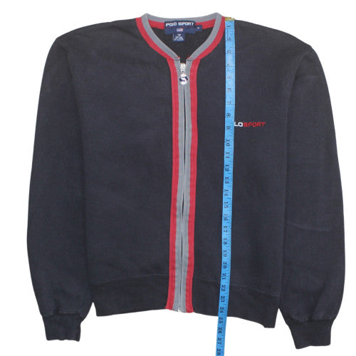 Polo Sport Ralph Lauren Men's Black Full Zip Sweatshirt M