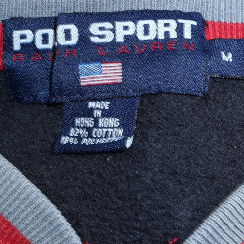 Polo Sport Ralph Lauren Men's Black Full Zip Sweatshirt M