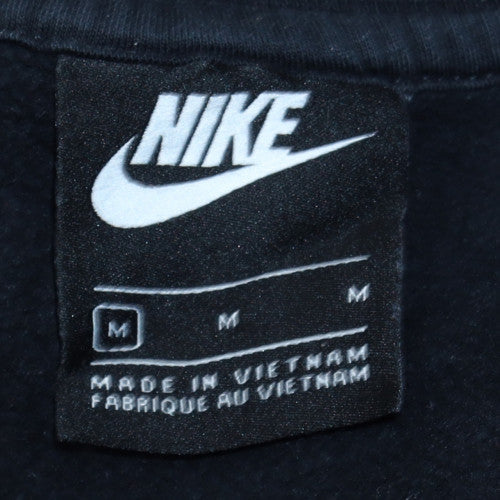 Nike Men's Black Crew Neck Pullover Sweatshirt M Sports Logo