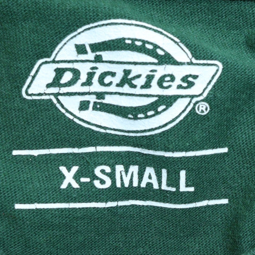 Dickies Men's Green XS Graphic Wild Life Cotton T-Shirt