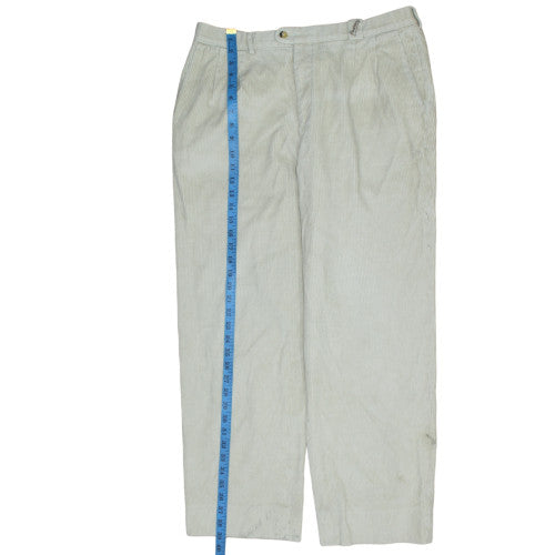 Burberry Men’s Beige Corduroy Chino Trousers Size 46 Regular