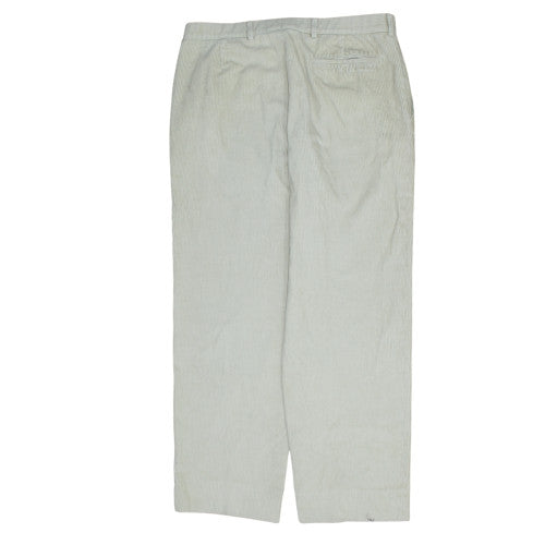 Burberry Men’s Beige Corduroy Chino Trousers Size 46 Regular