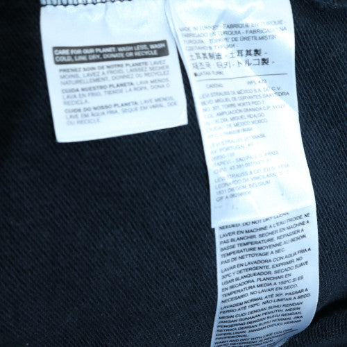 Levi's Men's Black XS Pullover Hoodie with Logo Print