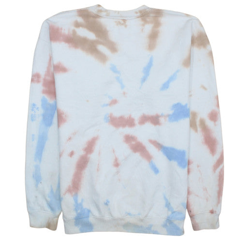 Daisy Street Unisex Multicoloured Tie Dye Sweatshirt S Retro Sports Pullover