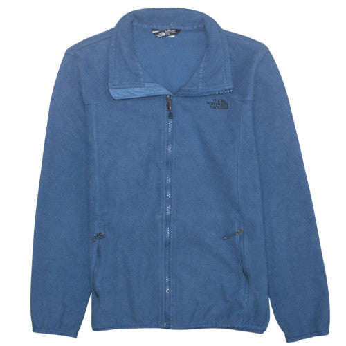 The North Face Womens Blue Fleece Full Zip Sweatshirt XL