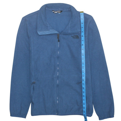The North Face Womens Blue Fleece Full Zip Sweatshirt XL
