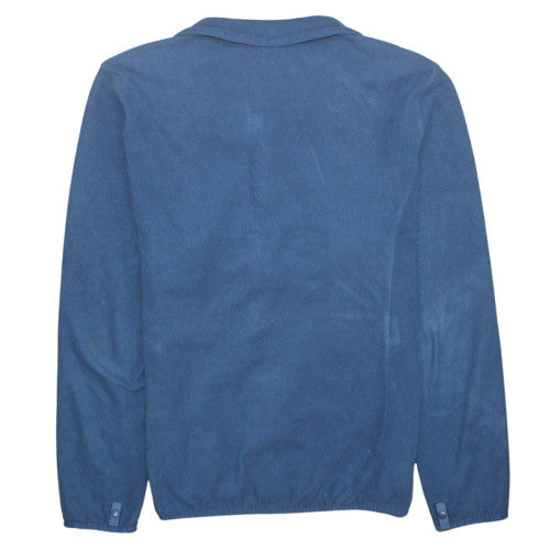 The North Face Womens Blue Fleece Full Zip Sweatshirt XL