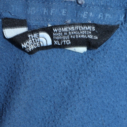 The North Face Womens Blue Fleece Full Zip Sweatshirt XL
