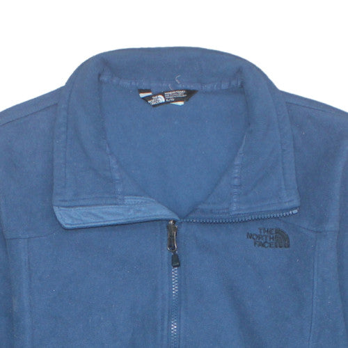 The North Face Womens Blue Fleece Full Zip Sweatshirt XL