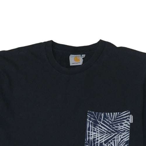 Carhartt Mens Black XL Pocket Graphic Cotton T-Shirt