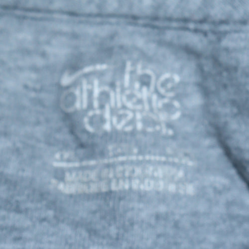 Nike Men's Grey Fleece Pullover Sweatshirt L Crew Neck Sportswear