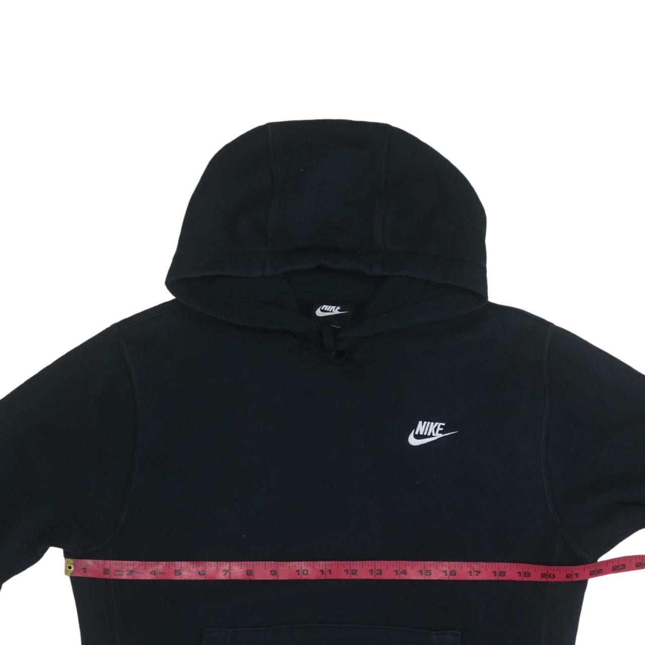 Nike Men's Black Small Pullover Hoodie Sweatshirt with Logo