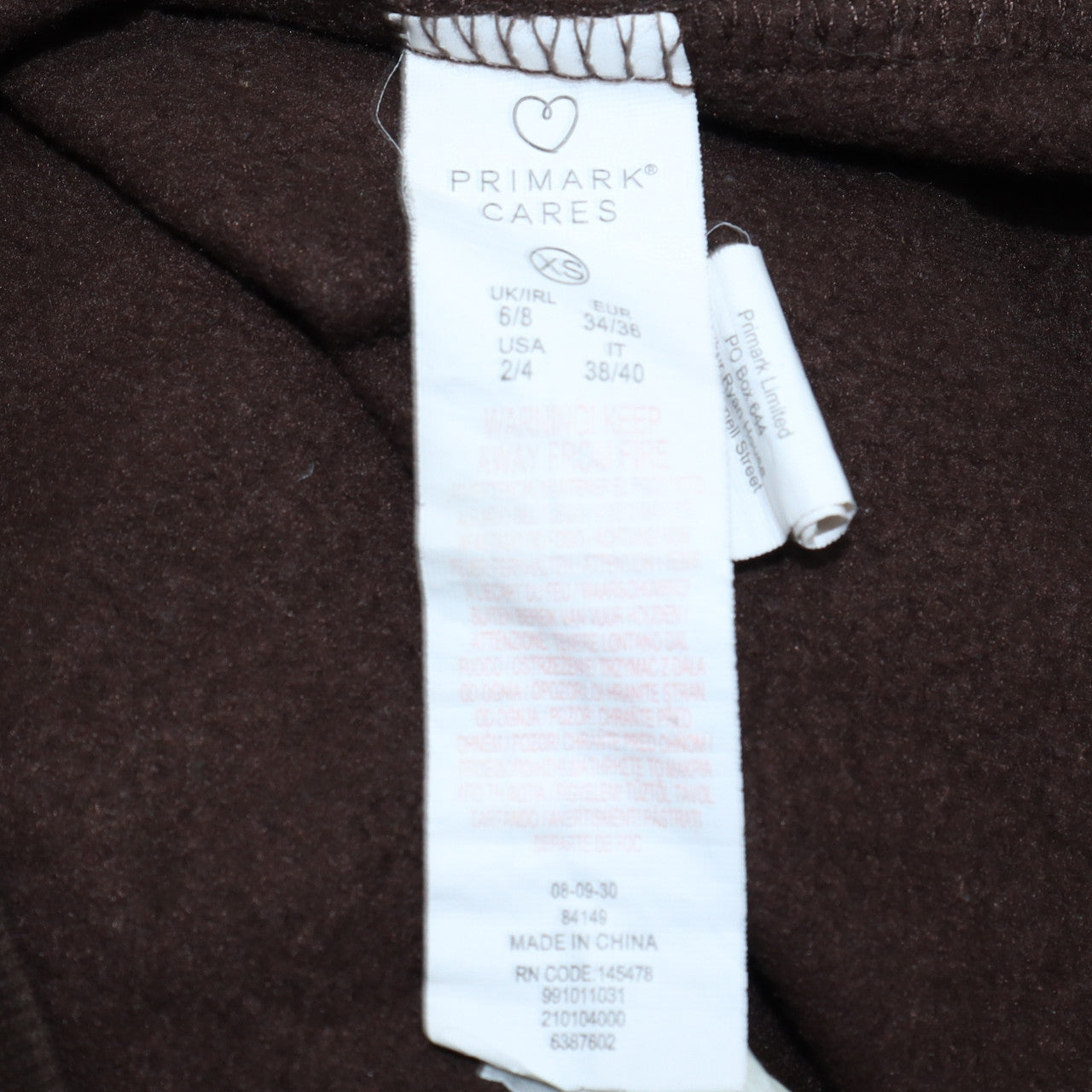 Disney Women Brown Bambi Graphic Pullover Sweatshirt XS