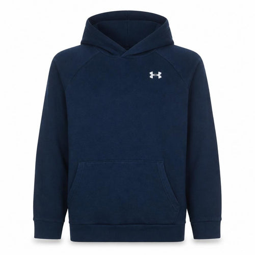 Under Armour Teens Blue Pullover Hoodie XL Relaxed Fit Fleece