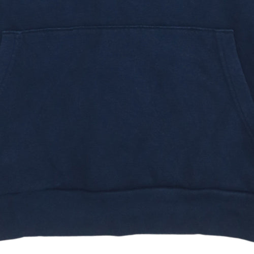Under Armour Teens Blue Pullover Hoodie XL Relaxed Fit Fleece