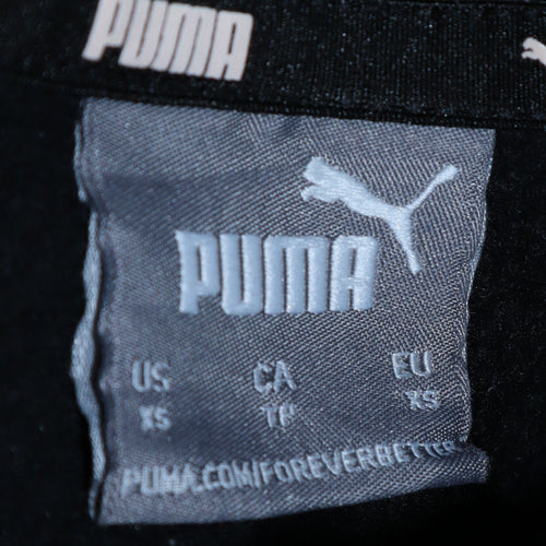 Puma Womens Black XS Crew Neck Pullover Sweatshirt