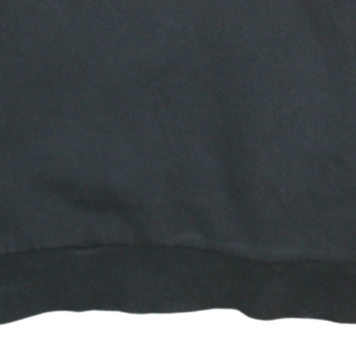 Puma Womens Black XS Crew Neck Pullover Sweatshirt