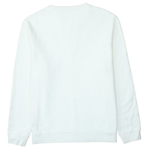 Barbour International YMC Men's White XXL Cotton Crew Neck Sweatshirt